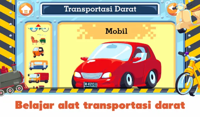 Marbel Transportasi android App screenshot 3